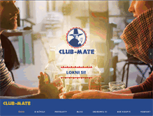 Tablet Screenshot of clubmate.co.cz